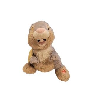 Hallmark Disney Bambi Thumpin Thumper Bunny Rabbit Animated Foot Thumping Speaks